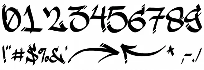 Waxedtown GT Demo Font OTHER CHARS