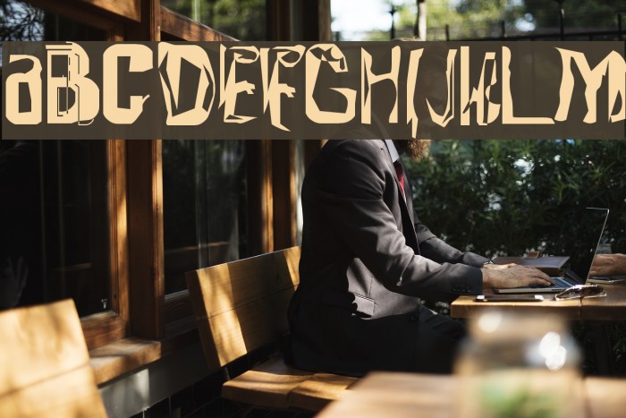 Waxtrax Medium Font examples