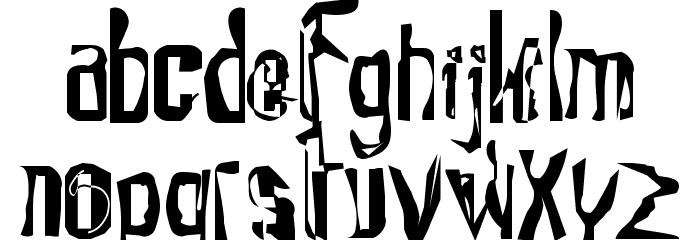 Waxtrax Medium Font LOWERCASE