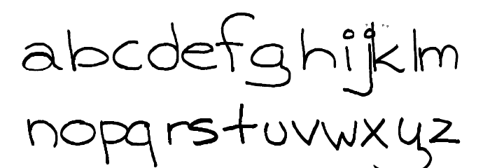 Way Out Beyond Of by Maz Font LOWERCASE