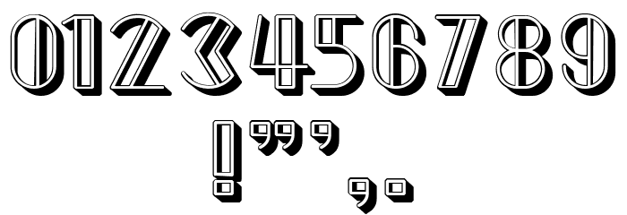 Waya Regular Font OTHER CHARS