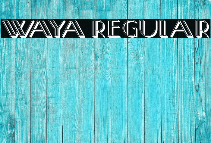 Waya Regular Example 2