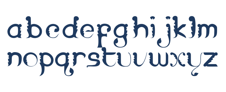 Wayang Patran Regular Lowercase