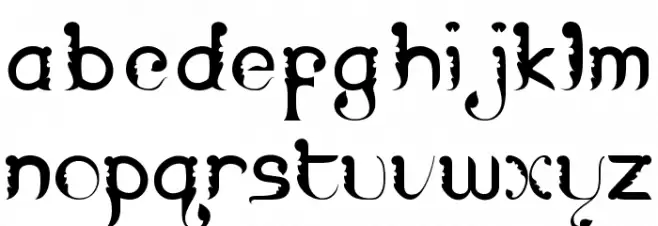 Wayang Patran Regular 字体 小写