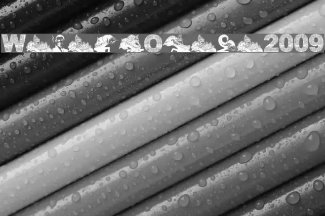 WayangObama2009 Font examples