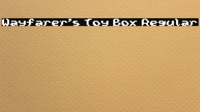 Wayfarer's Toy Box Regular Example 1