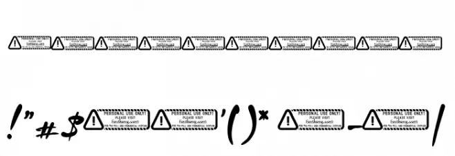 Wayne Grout Font OTHER CHARS