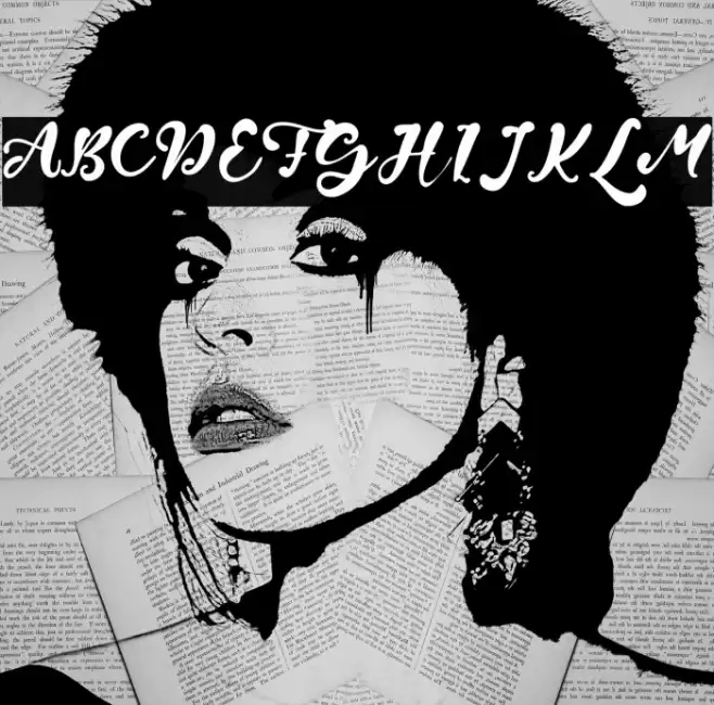 Wayne Grout Font examples