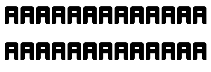 Wayner 8088 Font LOWERCASE
