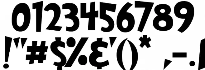 Wayoshi Font OTHER CHARS