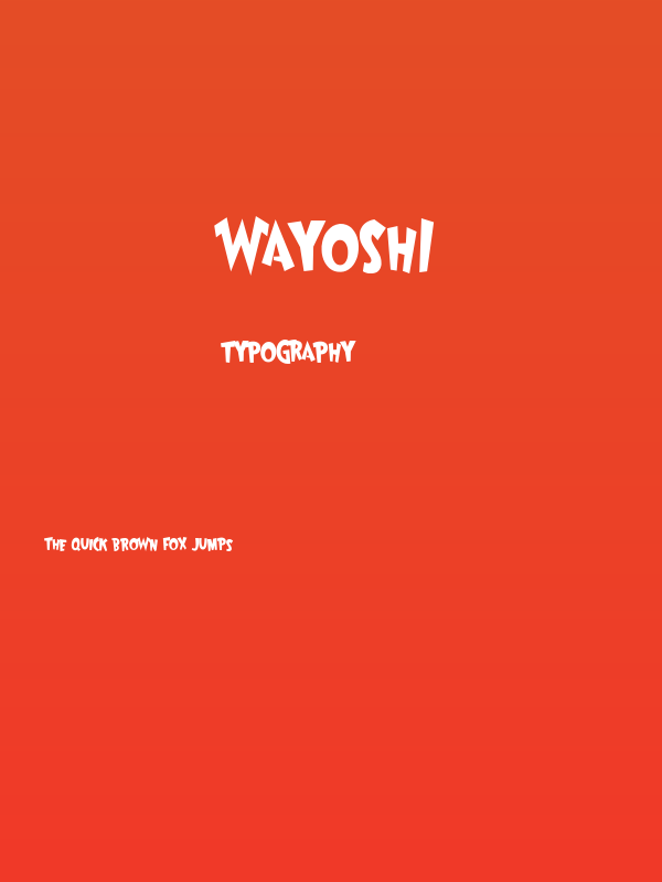 Wayoshi Poster