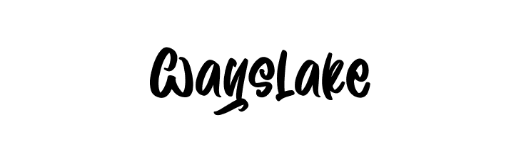 Wayslake  font caratteri gratis