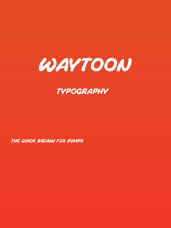 Waytoon Poster