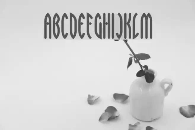 Wayward BRK Font examples