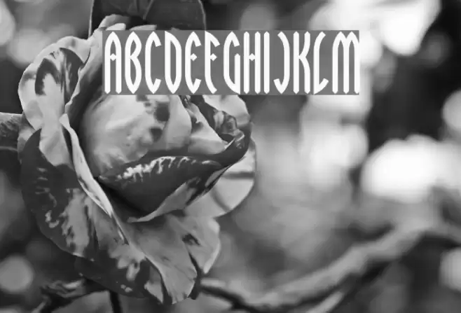 Wayward BRK Font examples