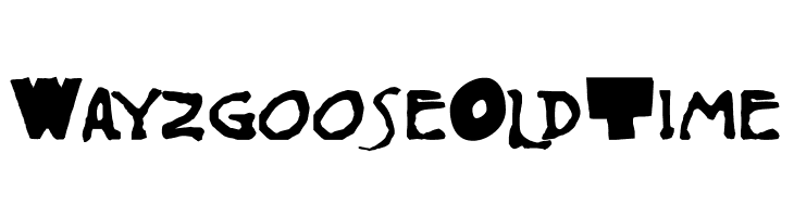 Wayzgoose Old Time  Descarca Fonturi Gratis