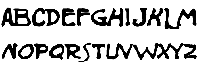 Wayzgoose Old Time Font LOWERCASE