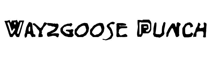 Wayzgoose Punch  免费字体下载