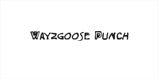 Wayzgoose Punch Logo