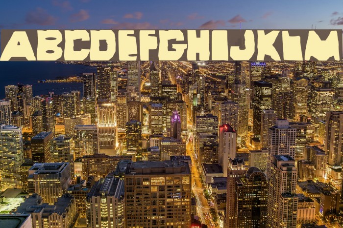 Wayzgoose Strut Font examples