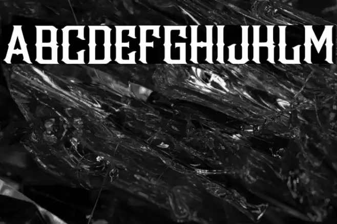 Wazintte Font examples