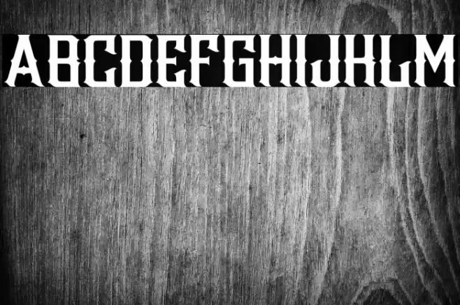 Wazintte Font examples