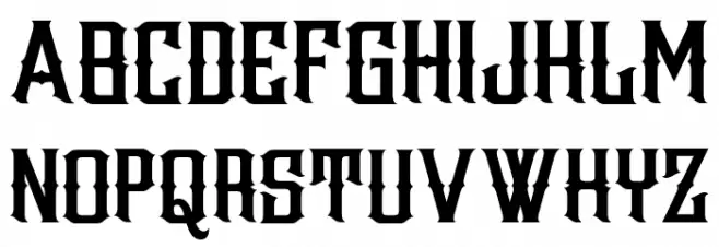 Wazintte خط أحرف صغيرة