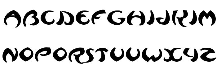 Waziri Font LOWERCASE