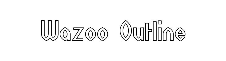 Wazoo Outline  لخطوط تنزيل