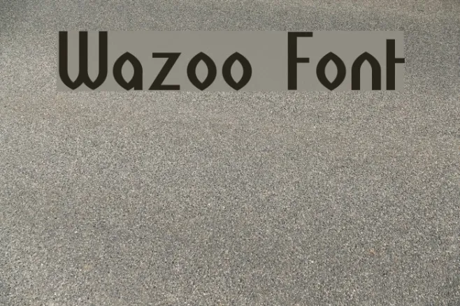 Wazoo Example 1