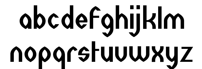 Wazoo Font LOWERCASE