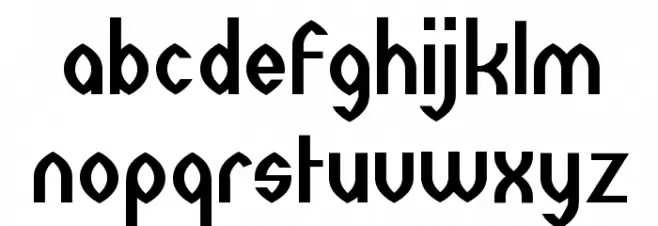 Wazoo फ़ॉन्ट लोअरकेस