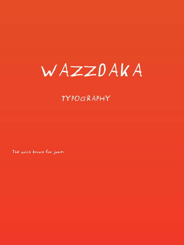 WazzDaka Poster