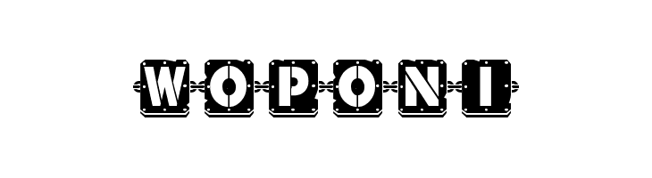 Woponi Font