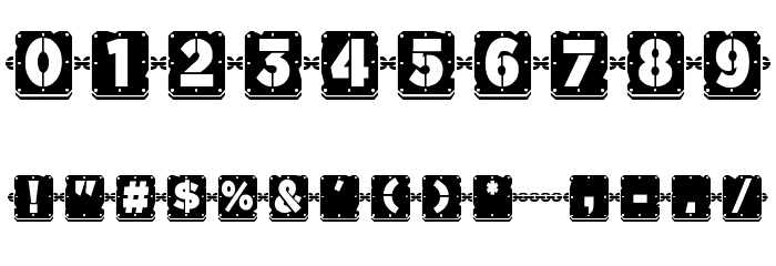 Woponi Font OTHER CHARS