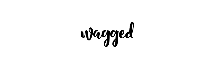 wagged  नि: शुल्क फ़ॉन्ट्स डाउनलोड