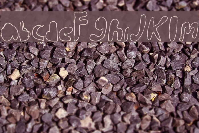 walk the walk Font examples