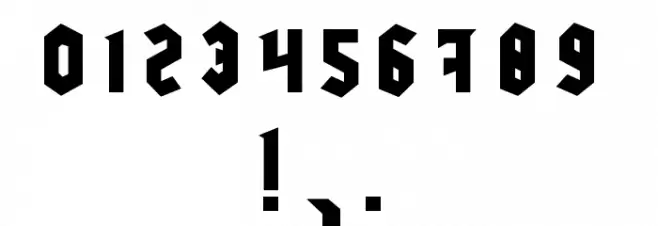 warcraft Font OTHER CHARS