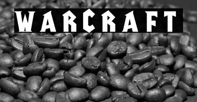 warcraft Font examples