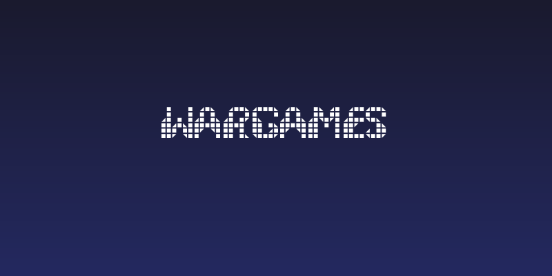 wargames Social Header