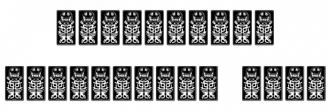 warrior dco Font OTHER CHARS