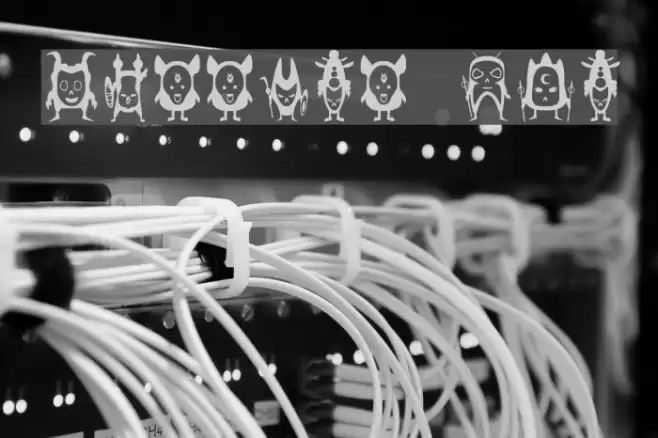 warrior dco Font examples