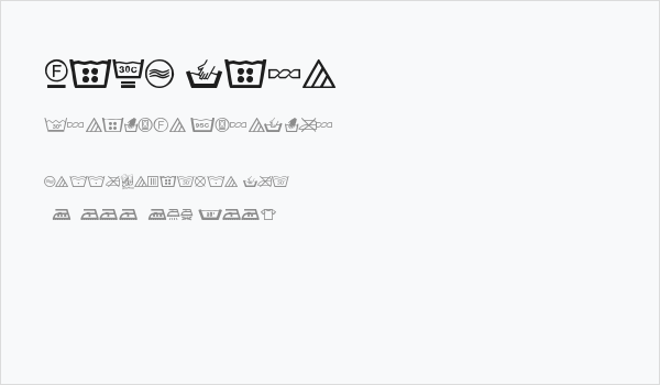 wash care Business Card