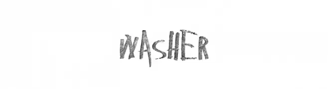washer  Fuentes Gratis Descargar