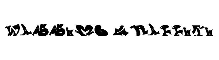 wassimo graffiti Font
