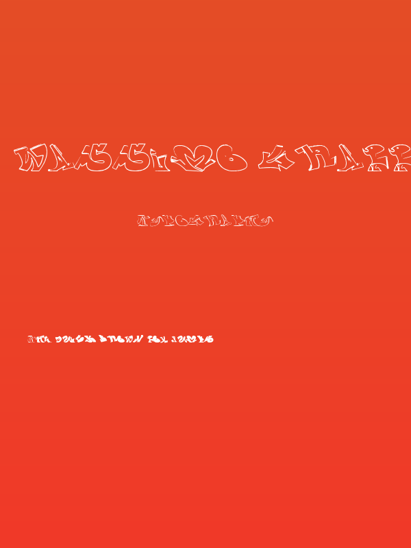 wassimo graffiti Poster