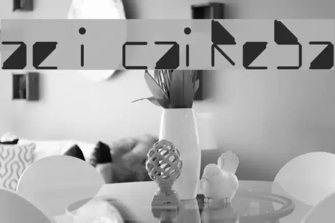 water in my casio Regular फ़ॉन्ट examples