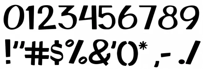 waterspring Font OTHER CHARS