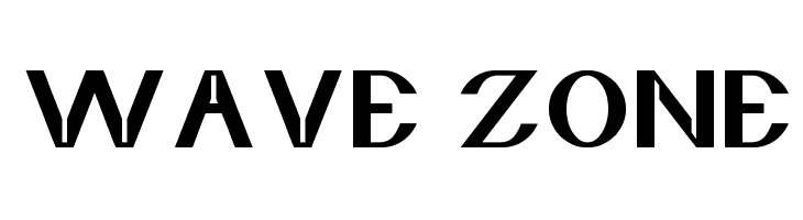 wave zone  नि: शुल्क फ़ॉन्ट्स डाउनलोड