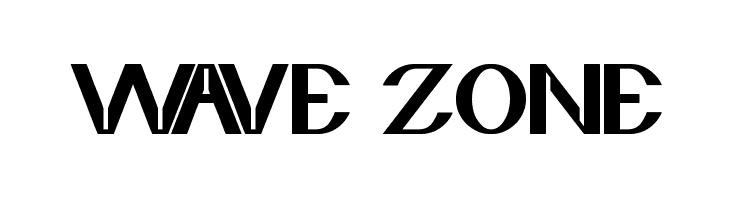 wave zone  免费字体下载